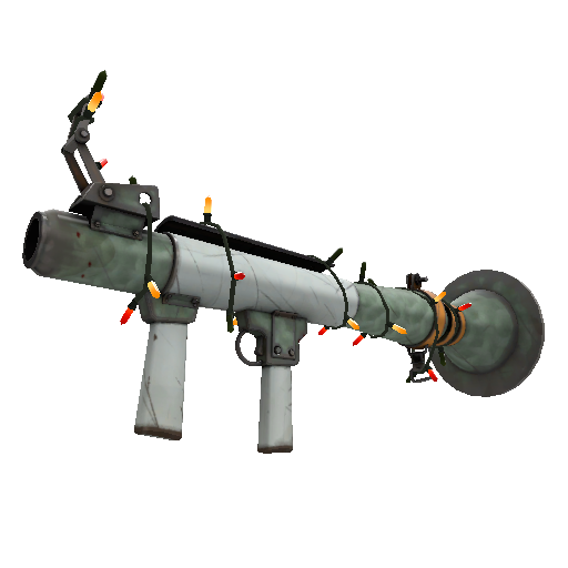 Strange Festivized Aqua Marine Rocket Launcher (Field-Tested)