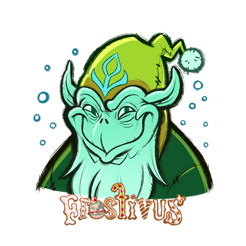 Frostivus 2023 Sticker - Necro Claus