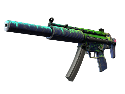 MP5-SD | Phosphor (Battle-Scarred)