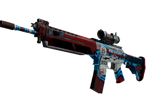 SG 553 | Integrale (Battle-Scarred)