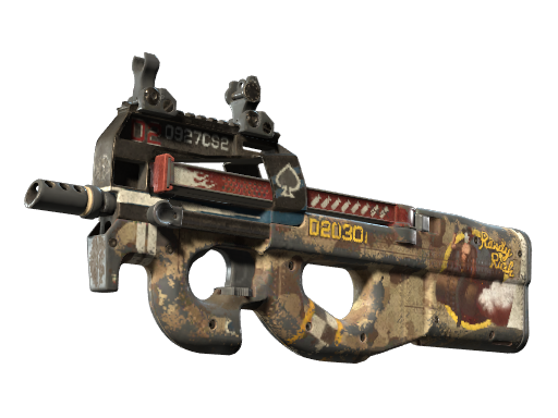 P90 | Randy Rush (Battle-Scarred)