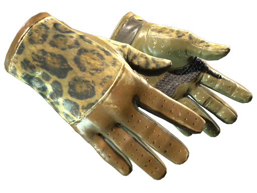 ★ Driver Gloves | Queen Jaguar (Well-Worn)