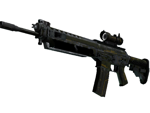 StatTrak™ SG 553 | Atlas (Battle-Scarred)