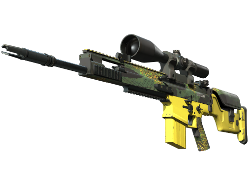 StatTrak™ SCAR-20 | Jungle Slipstream (Minimal Wear)