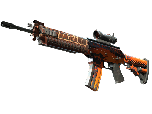 StatTrak™ SG 553 | Tiger Moth (Field-Tested)