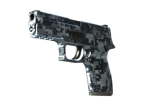 StatTrak™ P250 | Steel Disruption (Minimal Wear)