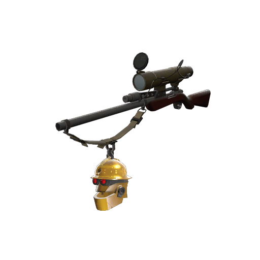 Strange Gold Botkiller Sniper Rifle Mk.II