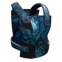 Azul Metal Chest Plate