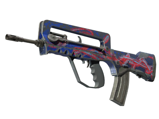 StatTrak™ FAMAS | Afterimage (Field-Tested)