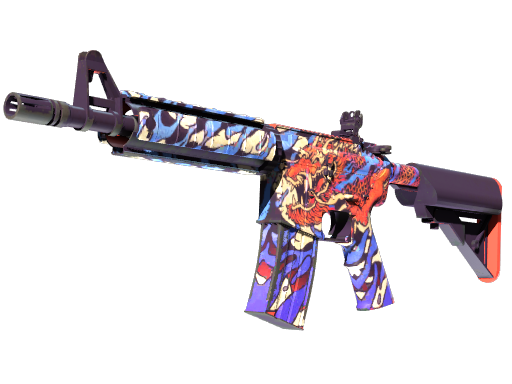 StatTrak™ M4A4 | 龍王 (Dragon King) (Minimal Wear)