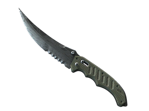 ★ StatTrak™ Flip Knife | Damascus Steel (Field-Tested)