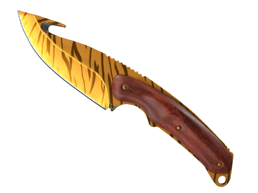 ★ StatTrak™ Gut Knife | Tiger Tooth (Minimal Wear)