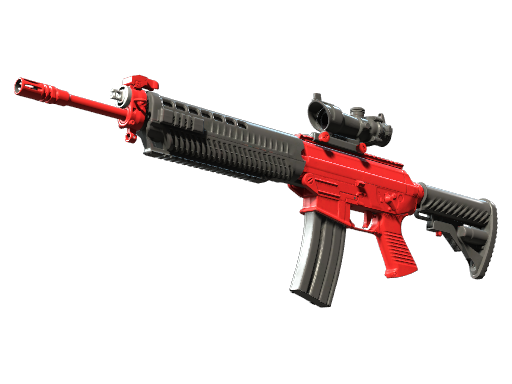 SG 553 | Candy Apple (Factory New)