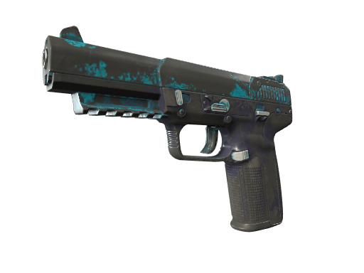 Five-SeveN | Midnight Paintover (Battle-Scarred)