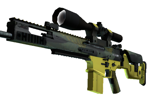 StatTrak™ SCAR-20 | Jungle Slipstream (Minimal Wear)