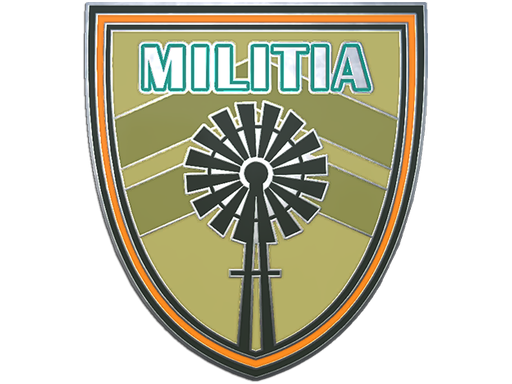 Militia Pin