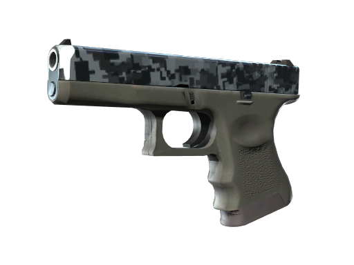 Glock-18 | Steel Disruption (Minimal Wear)