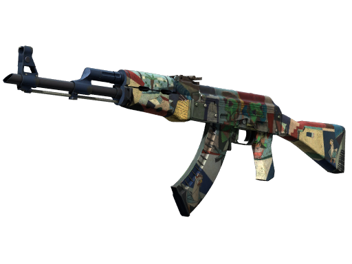 StatTrak™ AK-47 | Leet Museo (Battle-Scarred)