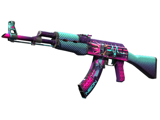 StatTrak™ AK-47 | Neon Rider (Field-Tested)