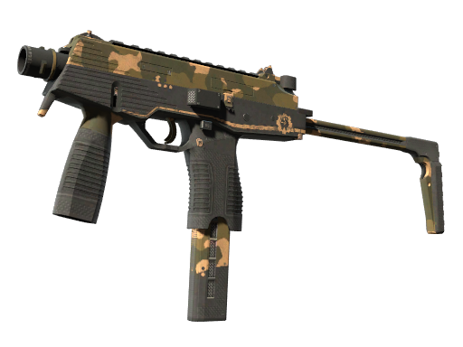 StatTrak™ MP9 | Black Sand (Well-Worn)