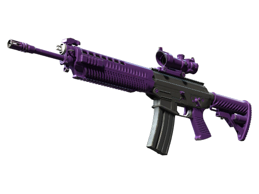 StatTrak™ SG 553 | Ultraviolet (Field-Tested)