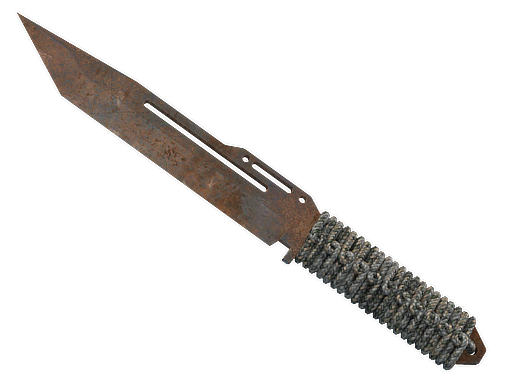 ★ Paracord Knife | Rust Coat (Battle-Scarred)